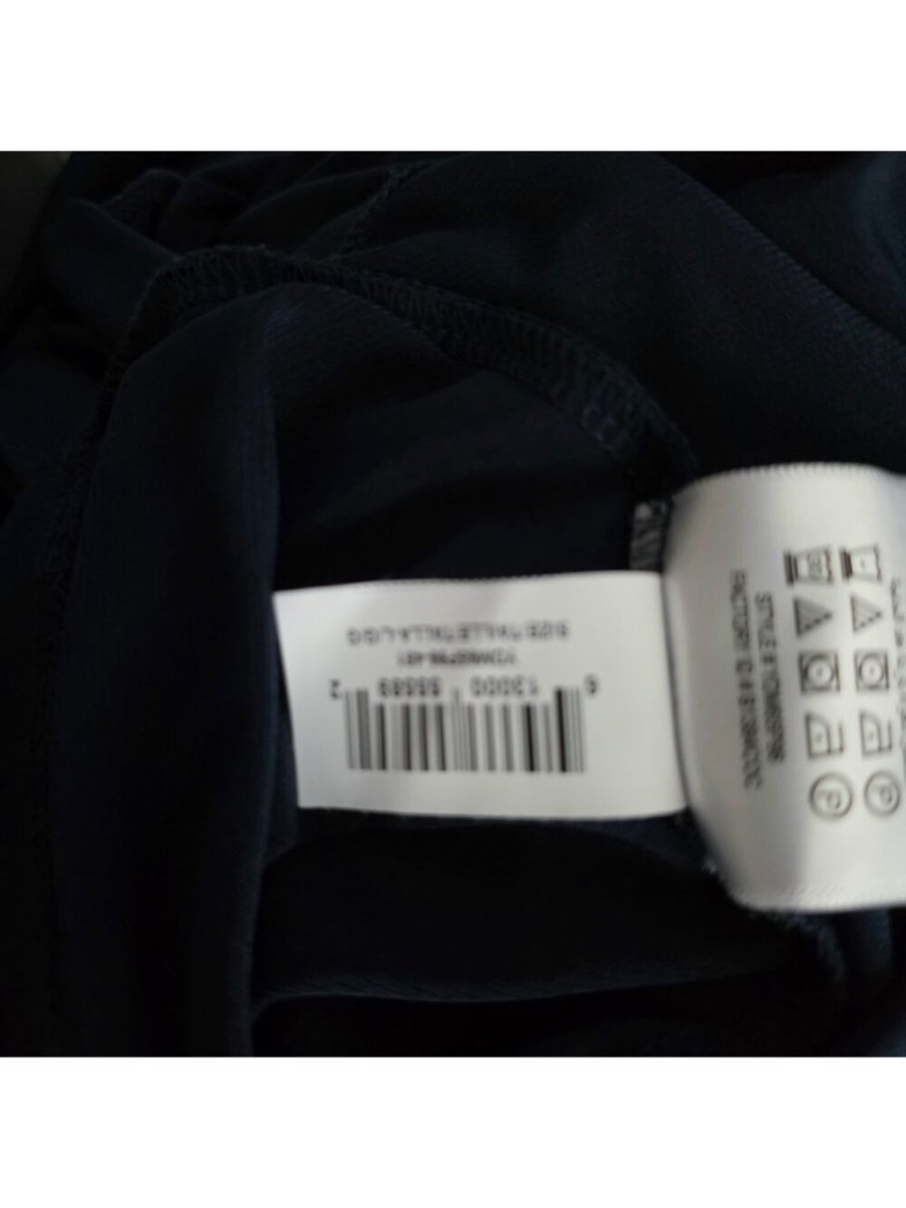 BCBGeneration Black Twist Knot Side Surplice Neck Back Mini Dress Size Large - Picture 12 of 12